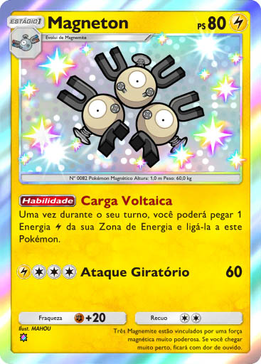 pokemon tcg pocket carta sabedoria dos ceus e mares a4 218 magneton