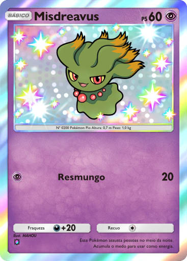 pokemon tcg pocket carta sabedoria dos ceus e mares a4 220 misdreavus