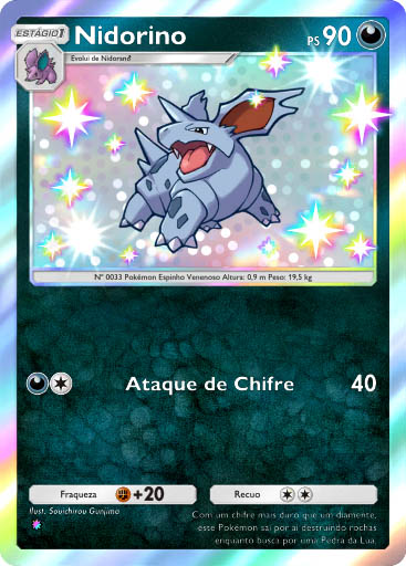 pokemon tcg pocket carta sabedoria dos ceus e mares a4 227 nidorino