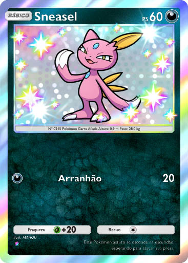 pokemon tcg pocket carta sabedoria dos ceus e mares a4 229 sneasel