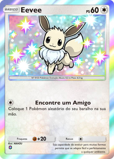 pokemon tcg pocket carta sabedoria dos ceus e mares a4 231 eevee