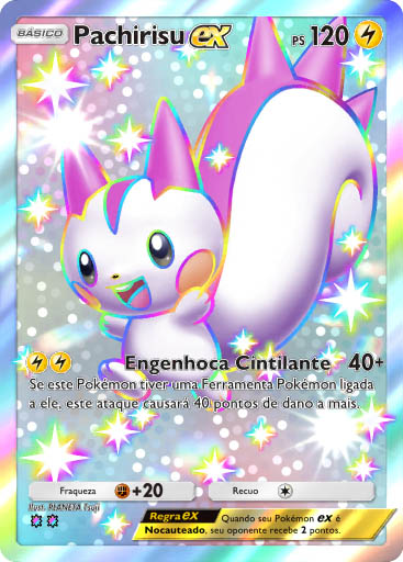 pokemon tcg pocket carta sabedoria dos ceus e mares a4 236 pachirisu