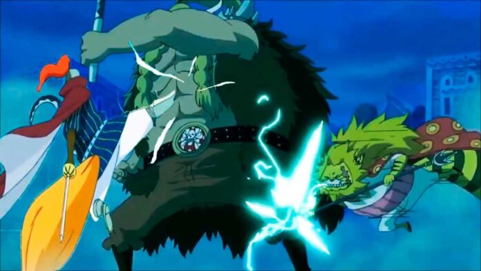 one piece anime jack vs inu neko postcover