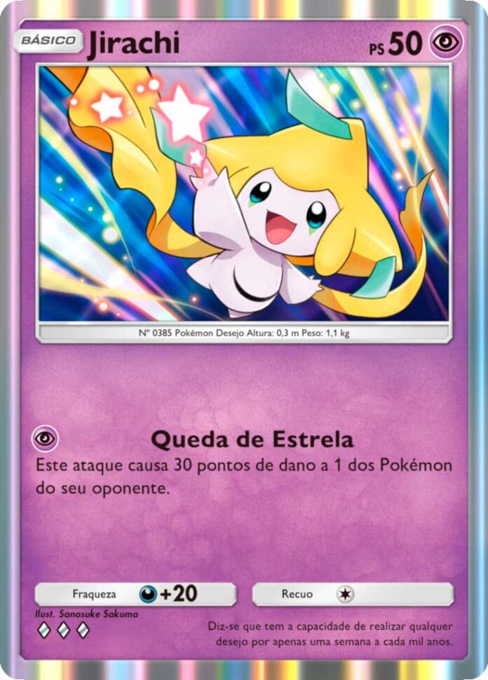Pokemon TCG Pocket Mega Rising Jirachi BRPT