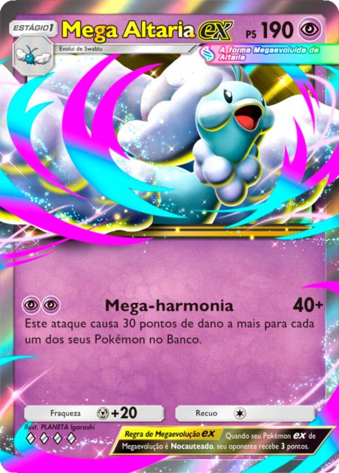 Pokemon TCG Pocket Mega Rising Mega Altaria ex BRPT