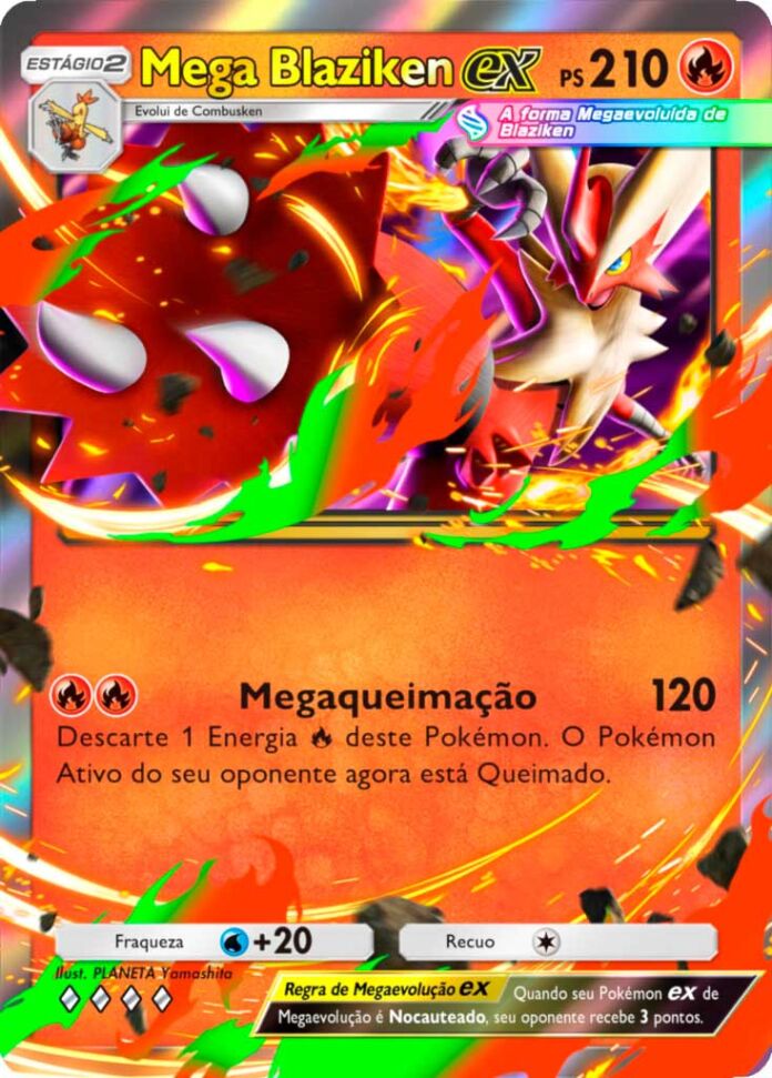 Pokemon TCG Pocket Mega Rising Mega Blaziken ex BRPT
