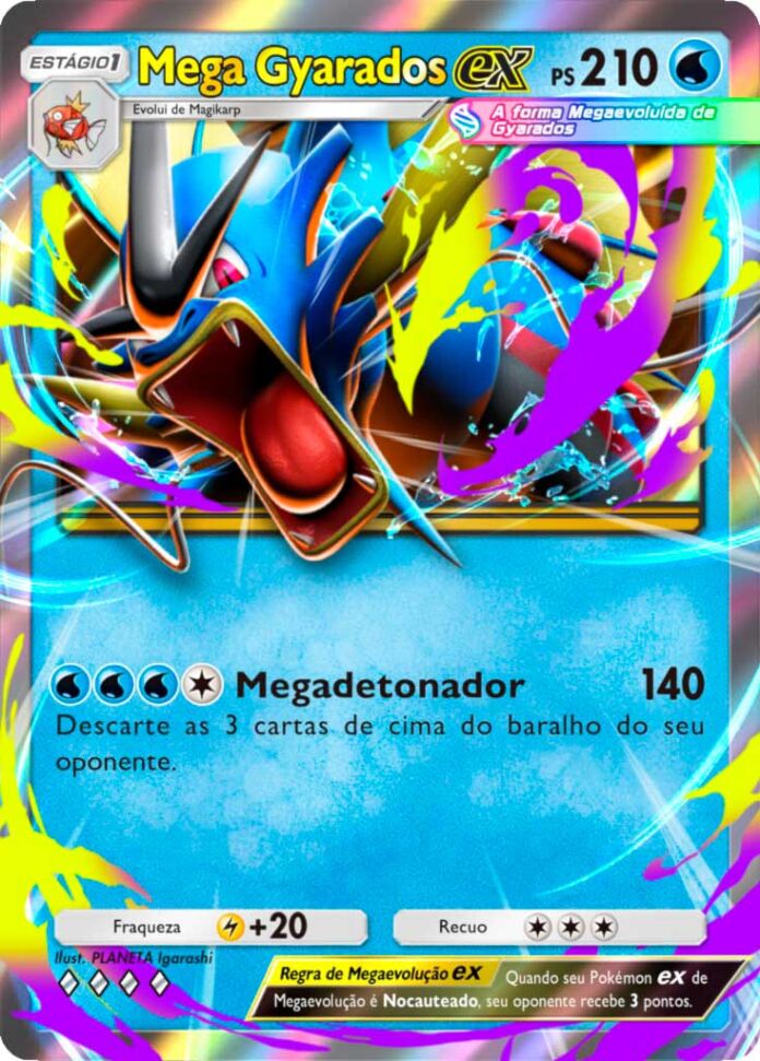 Pokemon TCG Pocket Mega Rising Mega Gyarados ex BRPT