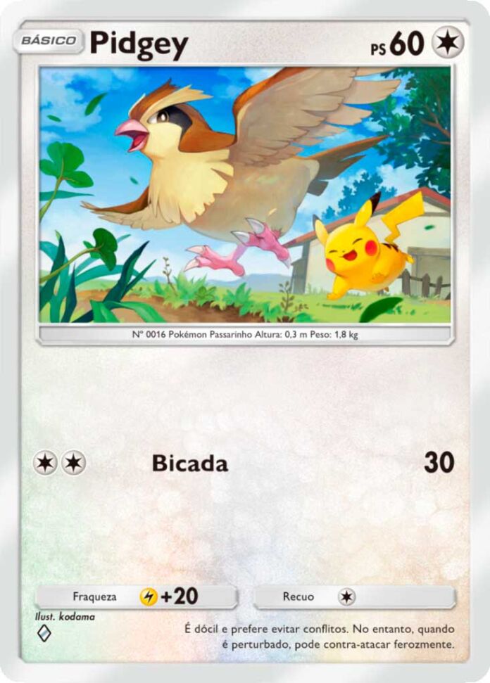 Pokemon TCG Pocket Mega Rising Pidgey BRPT