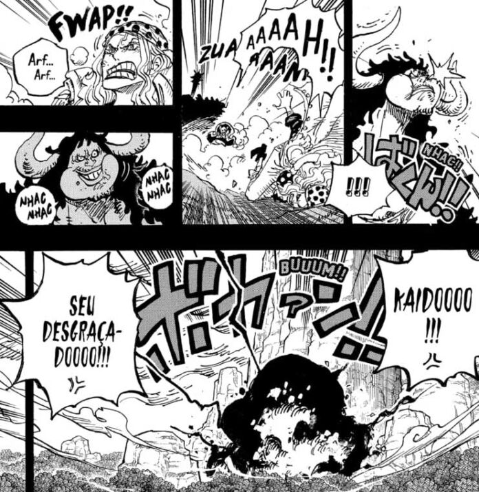 one piece manga 1162 kaidou vs linlin big mom uo uo no mi 2