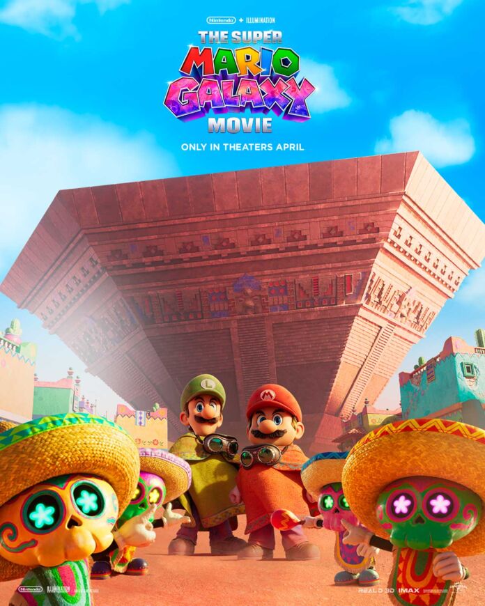 Super Mario Galaxy Filme Tostarena Poster