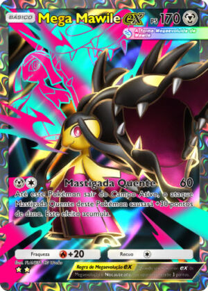 Pokemon tcg pocket carta desfile onirico b2 188 mega mawile ex
