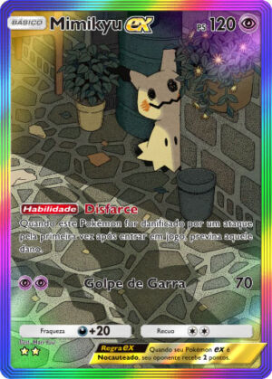 Pokemon tcg pocket carta desfile onirico b2 199 mimikyu ex