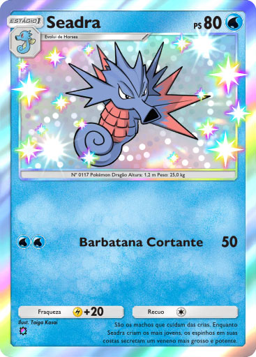 Pokemon tcg pocket carta desfile onirico b2 209 seadra