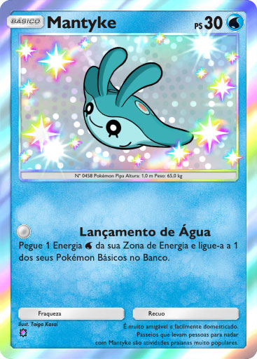Pokemon tcg pocket carta desfile onirico b2 210 mantyke