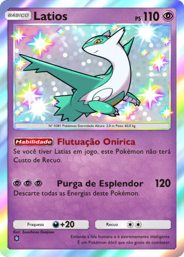 Pokemon tcg pocket carta desfile onirico b2 217 latios