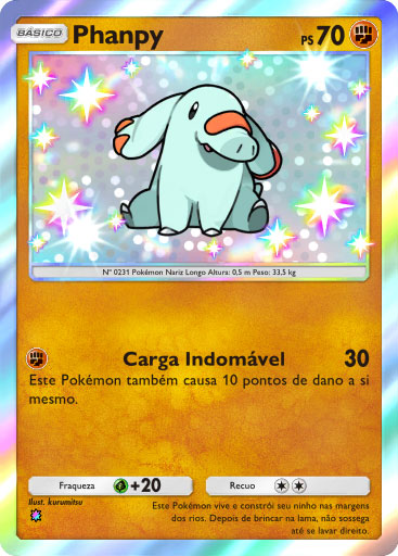 Pokemon tcg pocket carta desfile onirico b2 222 phanpy