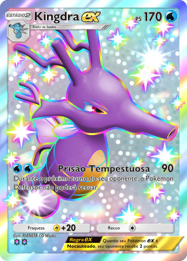 Pokemon tcg pocket carta desfile onirico b2 227 kingdra