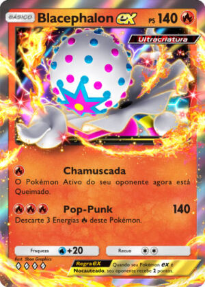 Pokemon tcg pocket carta desfile onirico b2 23 blacephalon ex