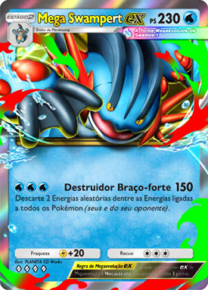 Pokemon tcg pocket carta desfile onirico b2 36 mega swampert ex