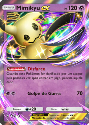 Pokemon tcg pocket carta desfile onirico b2 73 mimikyu ex