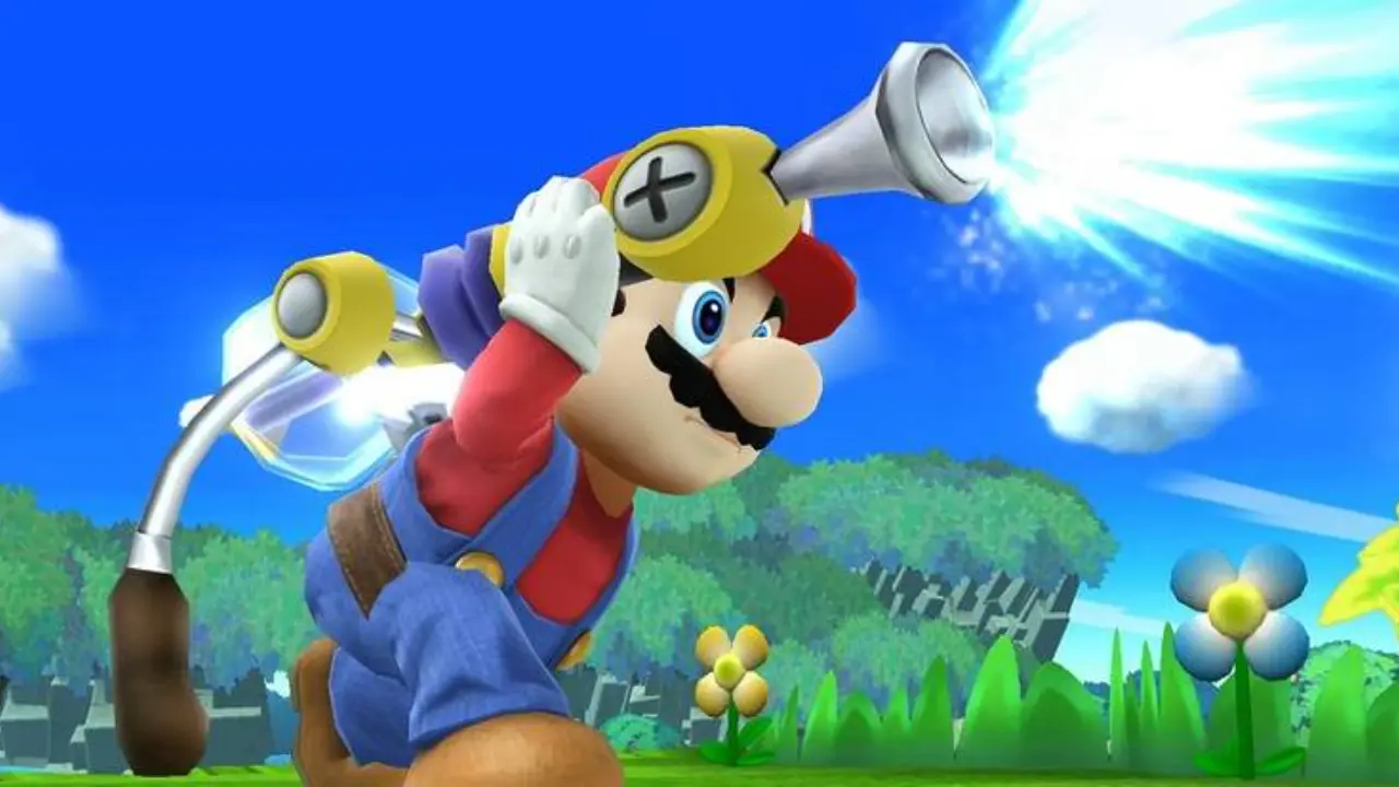 Super Mario Sunshine originalmente tinha 10 tipos de bocais diferentes para o FLUDD