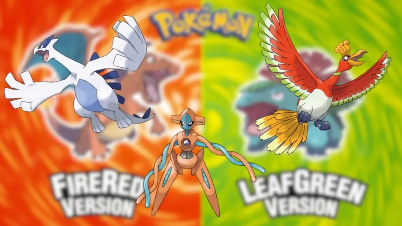 Versões Switch de Pokémon FireRed e LeafGreen incluem Mystic Ticket e Aurora Ticket