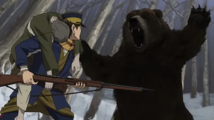 Golden kamuy sugimoto urso cgi