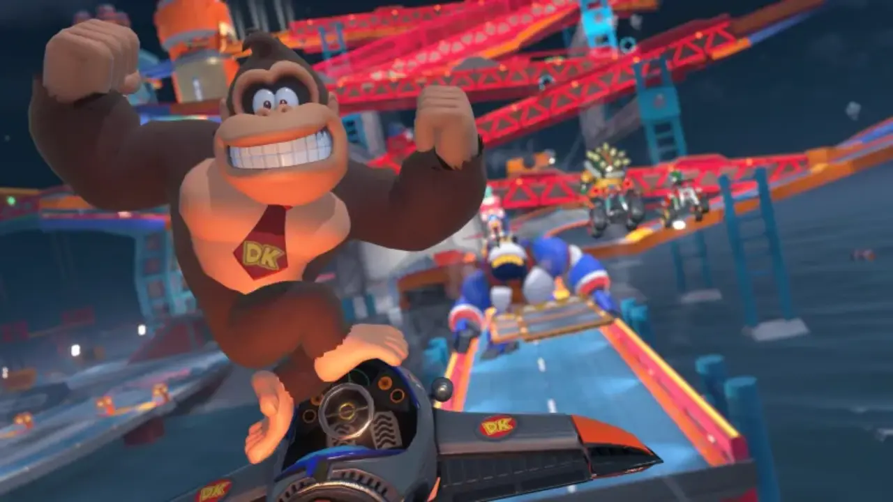 Redesign de Donkey Kong nasceu em Bananza e foi transferido para Mario Kart World