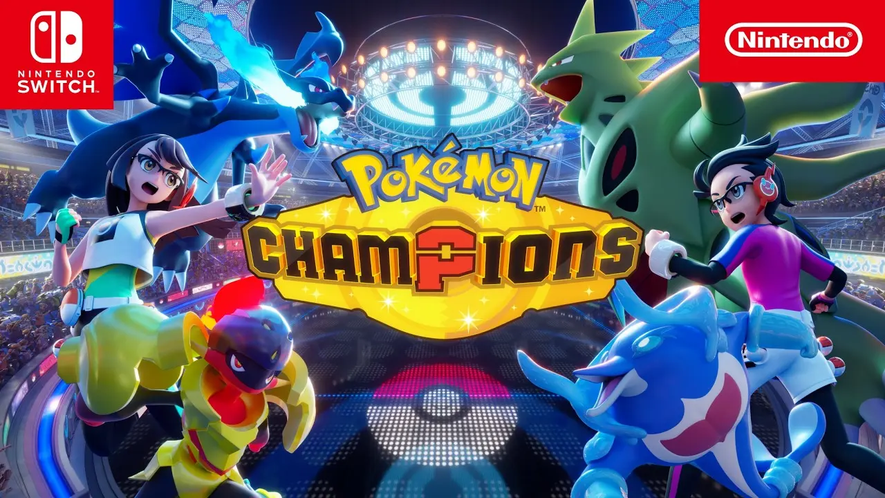 Pokémon Champions chega ao Nintendo Switch em 8 de abril com Mega Evoluções e competitivo