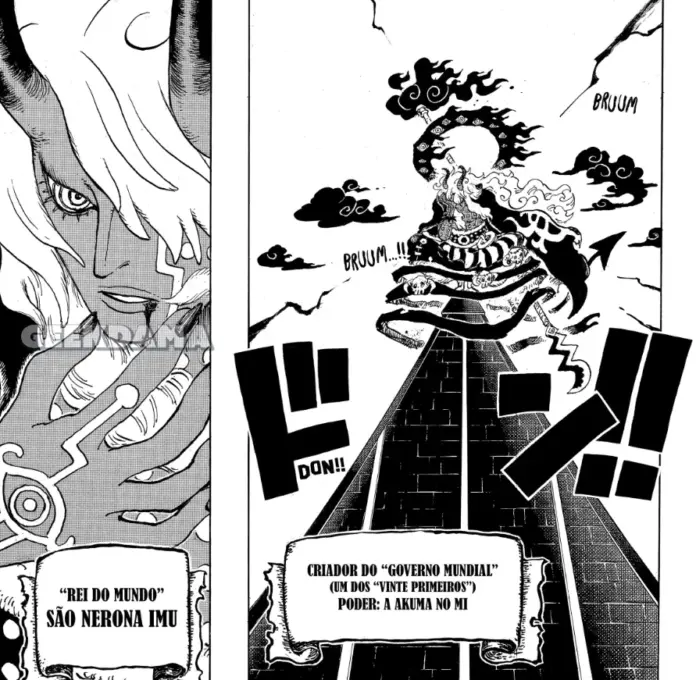One piece manga 1179 nerona imu revelacao postcover