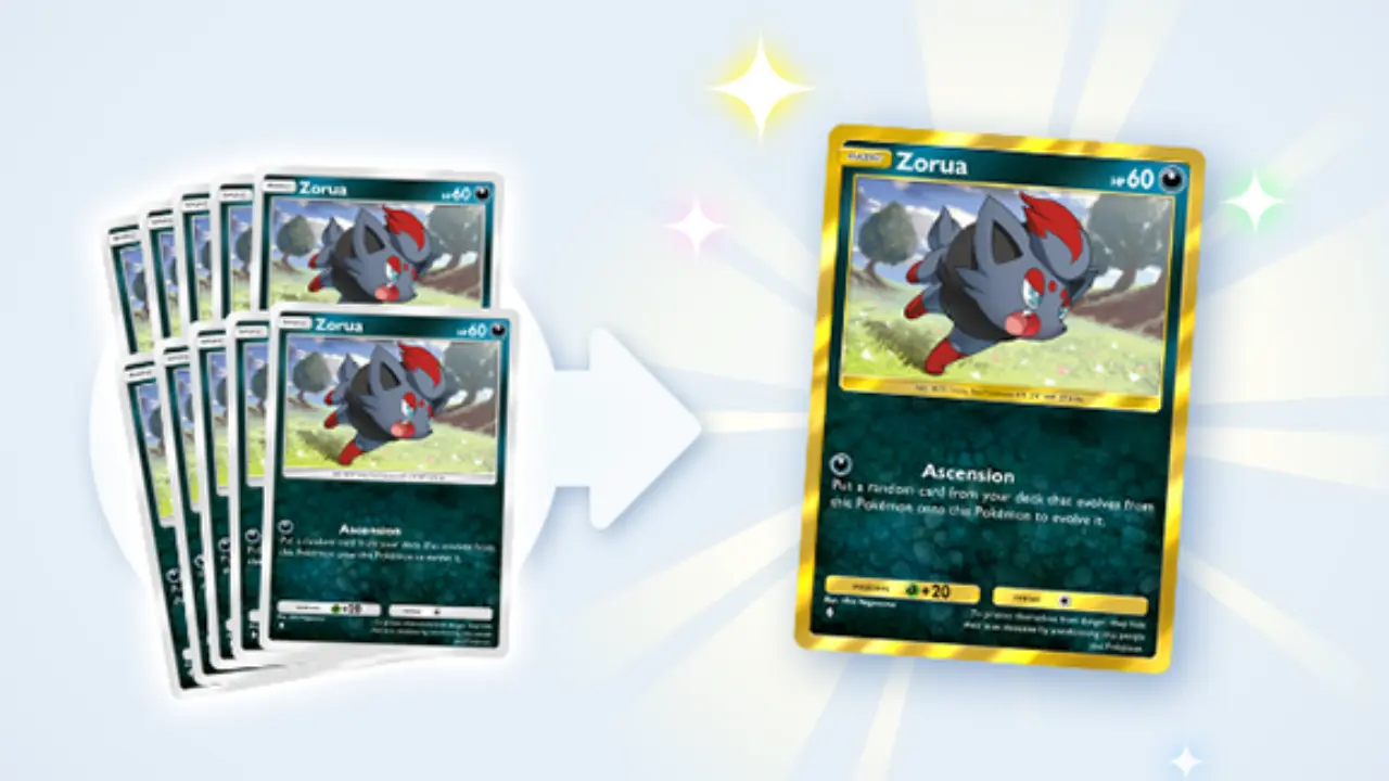 Pokémon TCG Pocket ganha moldura dourada com a expansão Aura Pulsante