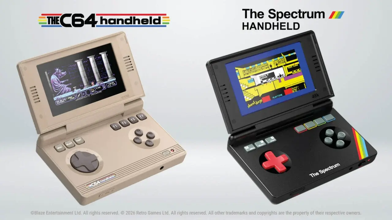 Portáteis baseados do Commodore 64 e ZX Spectrum chegam em outubro