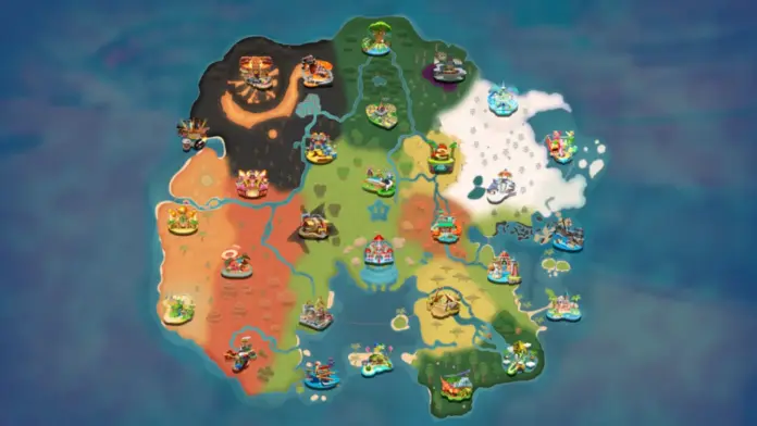 Mario kart world mapa completo