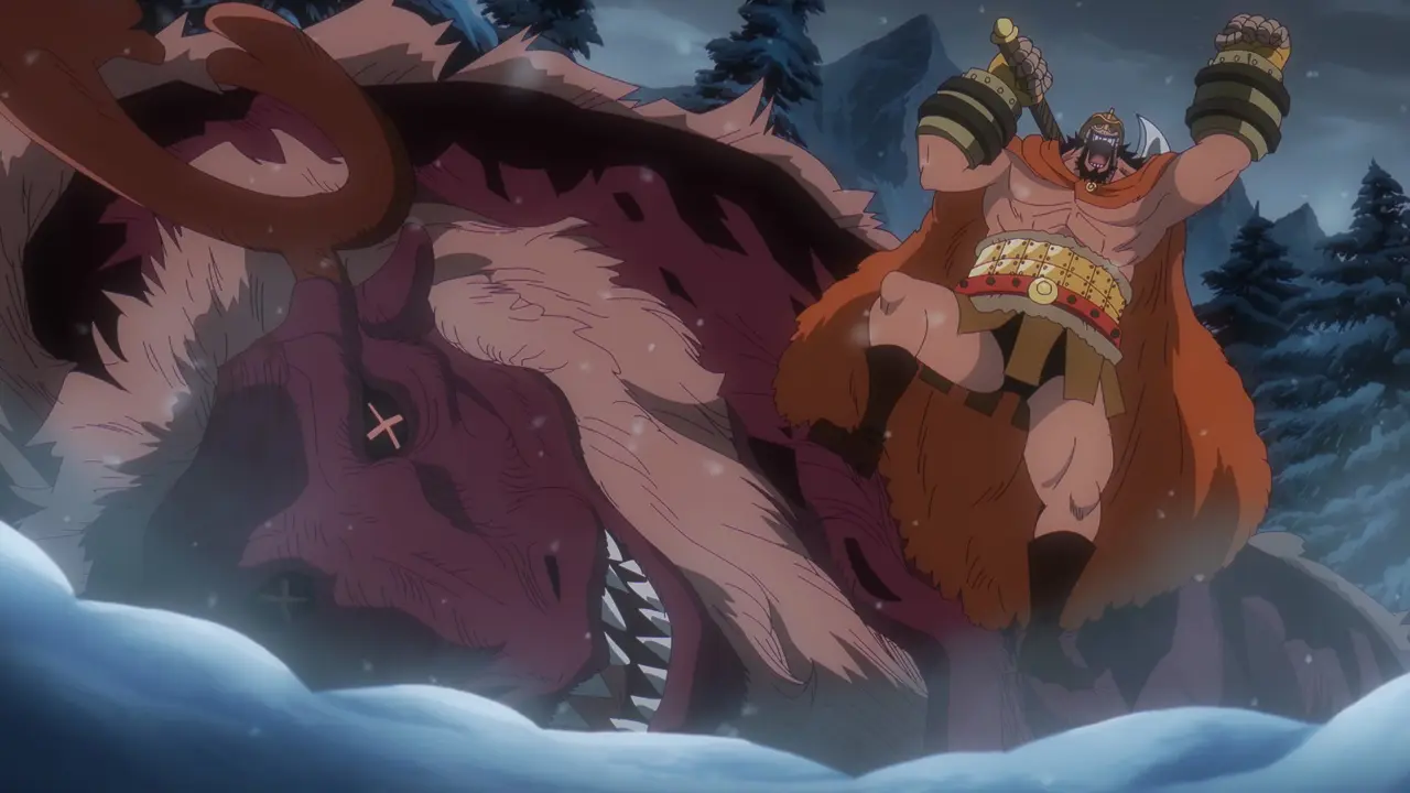 One Piece episódio 1161 ganha imagens promocionais do encontro entre Luffy e Loki