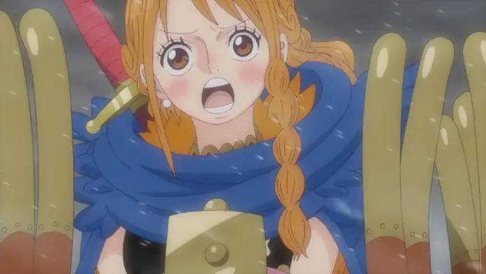 One piece anime 1161 nami postcover