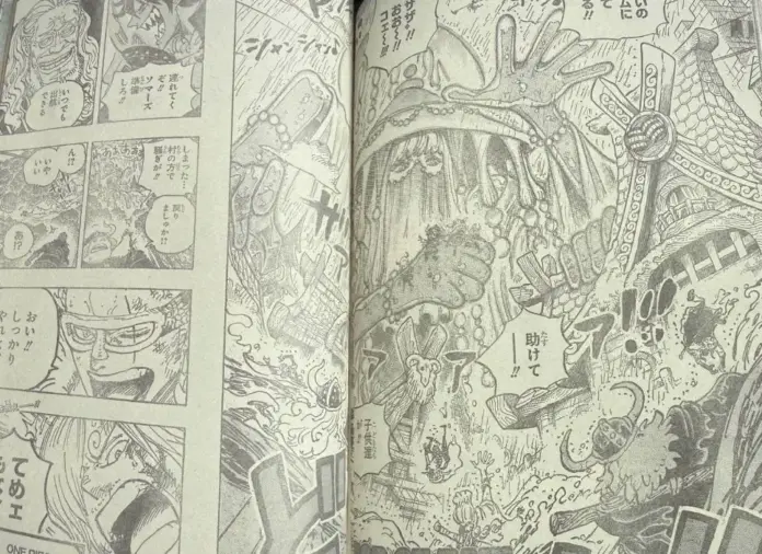 One piece manga 1182 spoiler 01 zaza