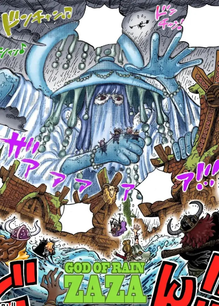 One piece manga 1182 spoiler 02 zaza colorizacao