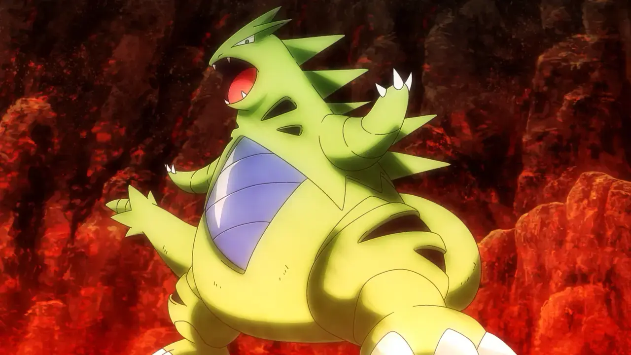 Tyranitar mantém recorde de tipo único em Pokémon há mais de 25 anos