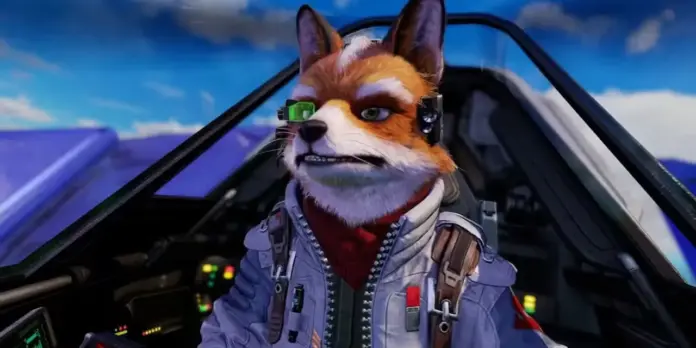 Star fox nintendo switch 2 fox cockpit postcover
