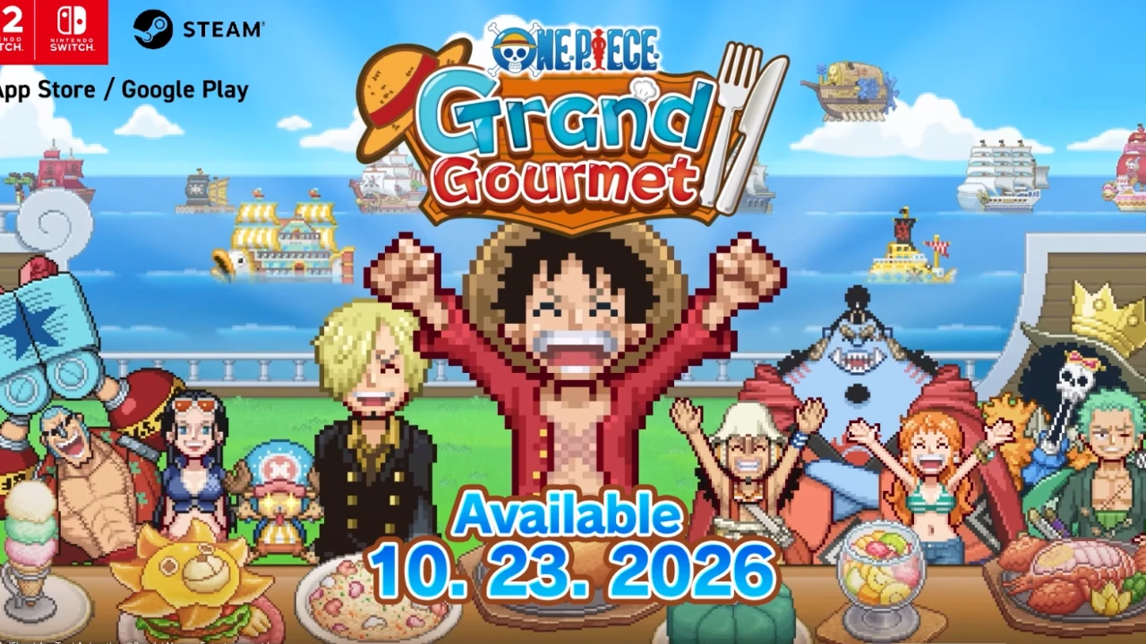 One Piece: Grand Gourmet chega ao Switch e Switch 2 em 23 de outubro
