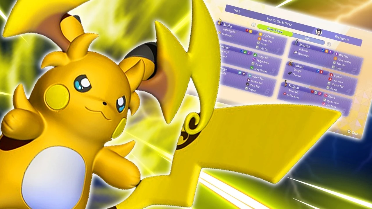 Guia de Mega Raichu Y em Pokémon Champions: melhor build, golpes e equipe
