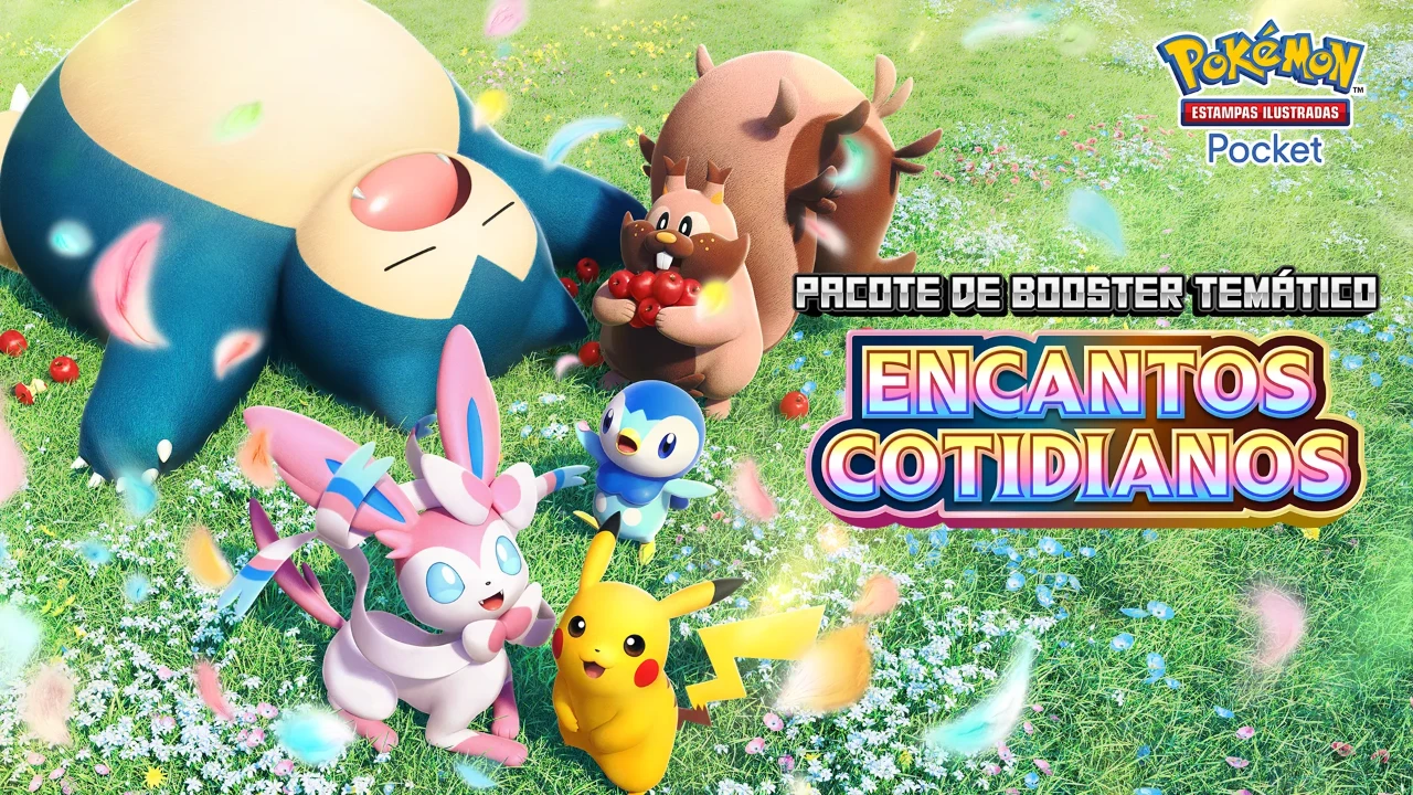 Pokémon TCG Pocket anuncia nova Expansão, Encantos Cotidianos; veja o vídeo