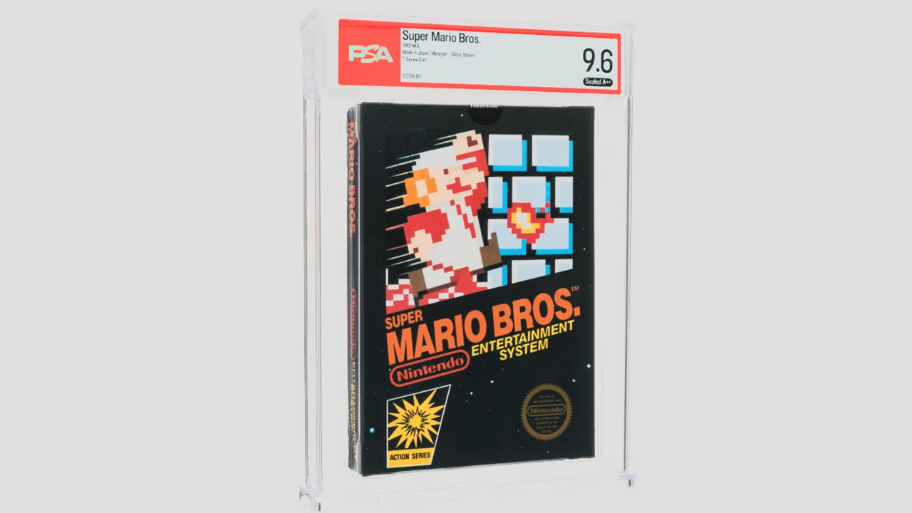 Cópia de Super Mario Bros. é vendida por US$ 3 milhões e bate recorde em leilão