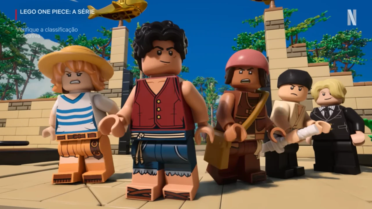 One Piece: Especial em LEGO ganha trailer com elenco do live-action e data de estreia