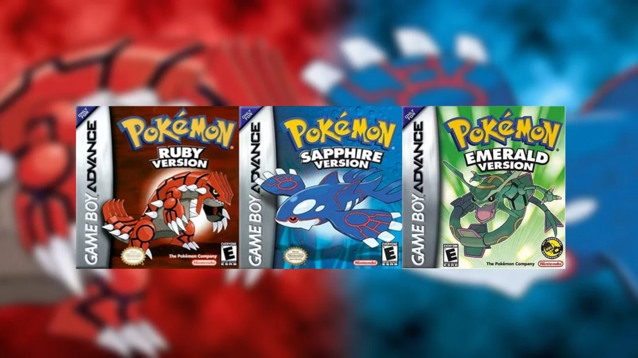 Pokémon Ruby, Sapphire e Emerald podem chegar ao Switch e Switch 2 até outubro