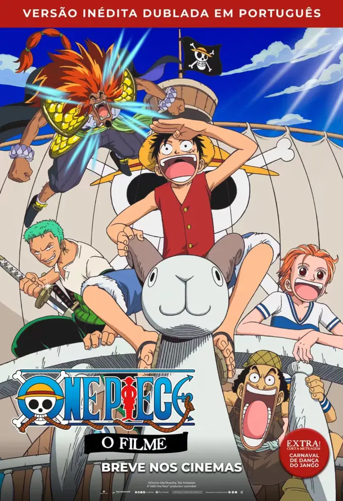 One piece o filme 2000 poster brasil