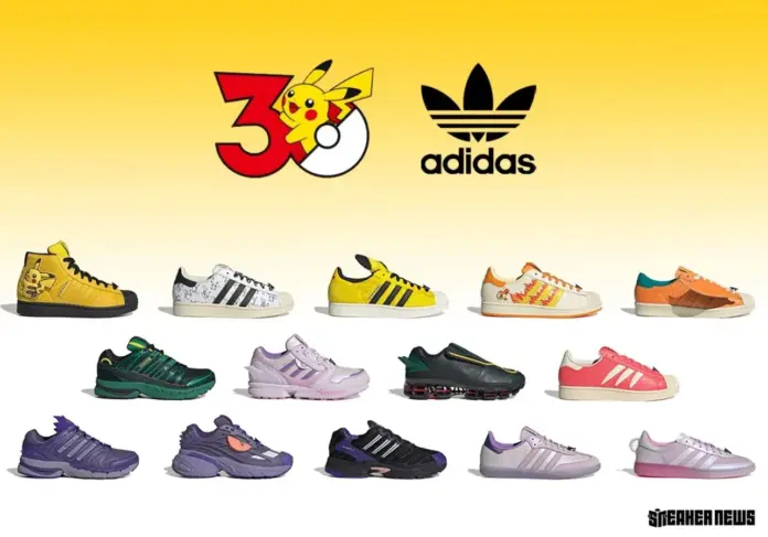 Pokemon adidas tenis 2026